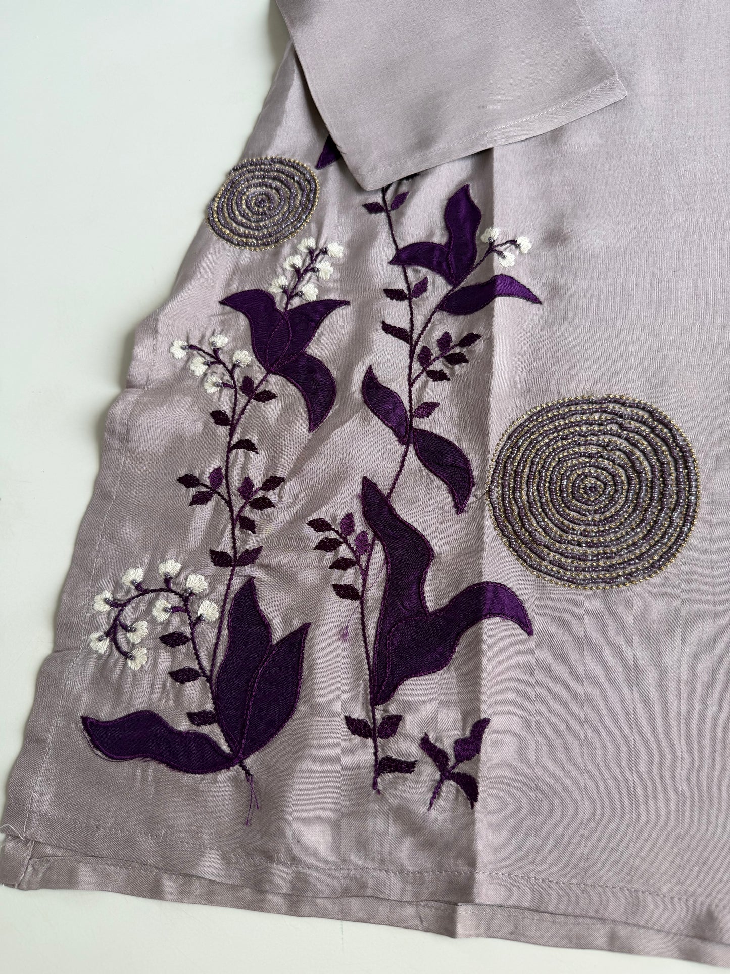 K291 - Muslin handwork coord set