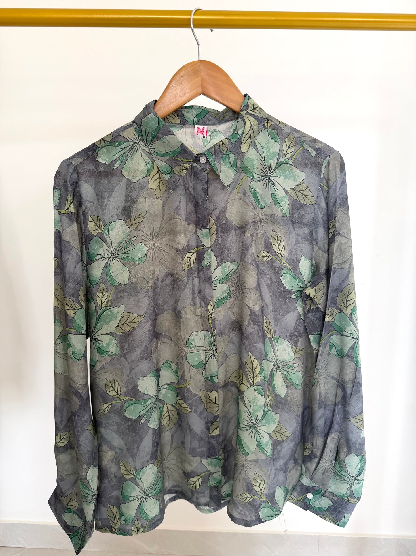 K178 - Muslin printed shirt