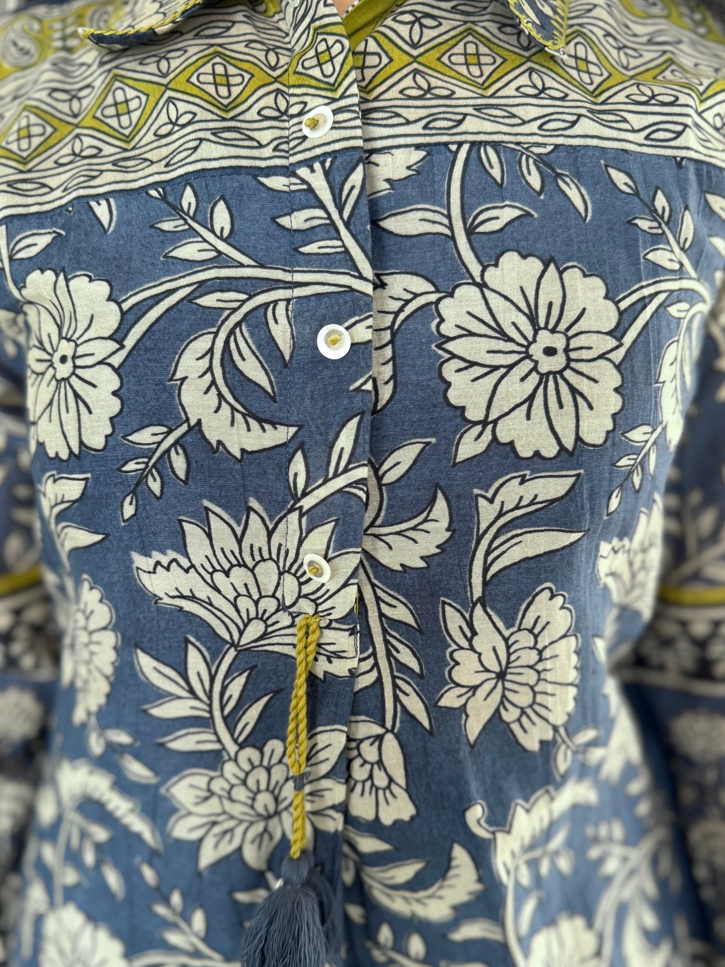 K553 - Muslin cotton printed coord set in 2 styles