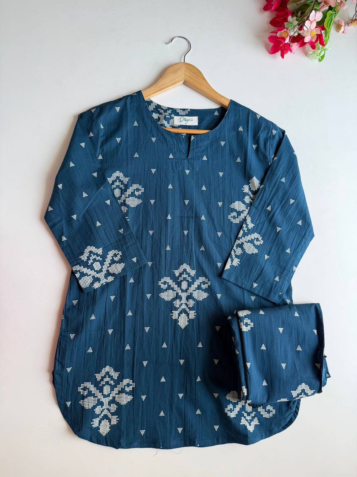 K280 - Mul cotton printed coord set