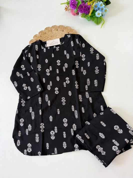 K258 - Mul cotton printed coord set