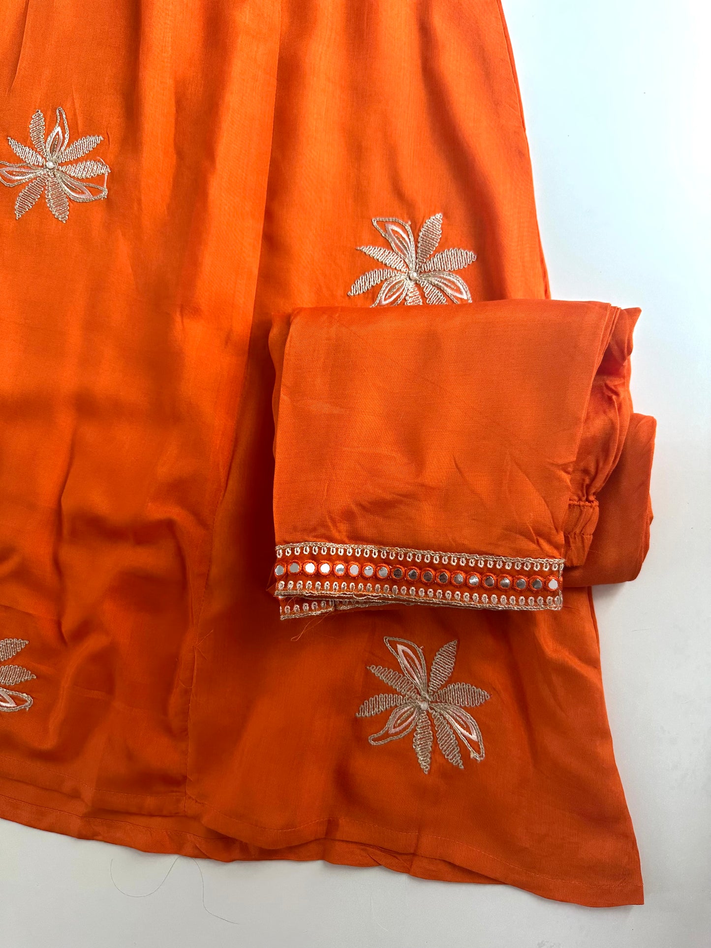 K299 - Russian silk zari Anarkali with pants and dupatta in 2 colours