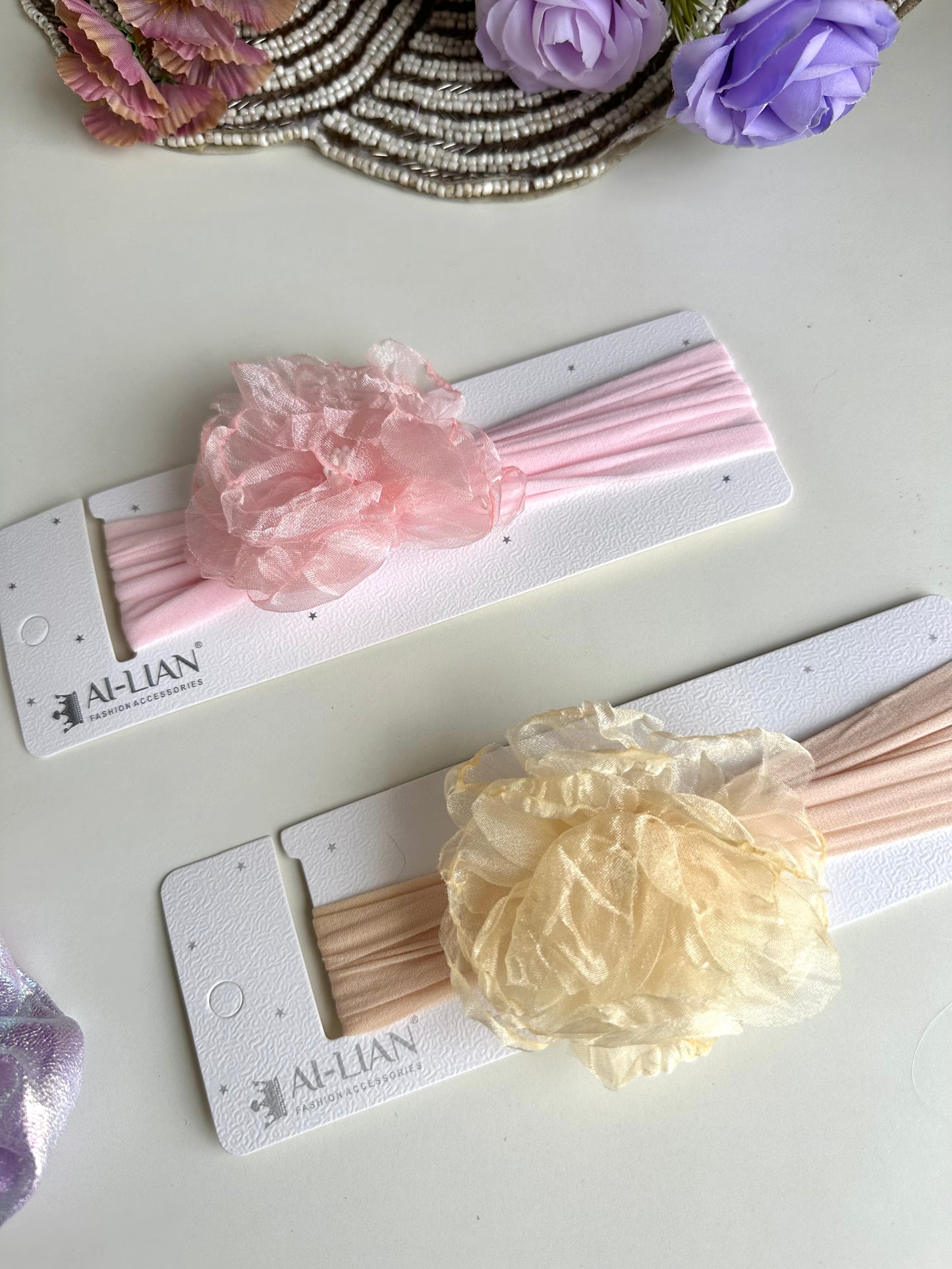 A031 - Combo - 2 Hairband & 2 Scrunchies