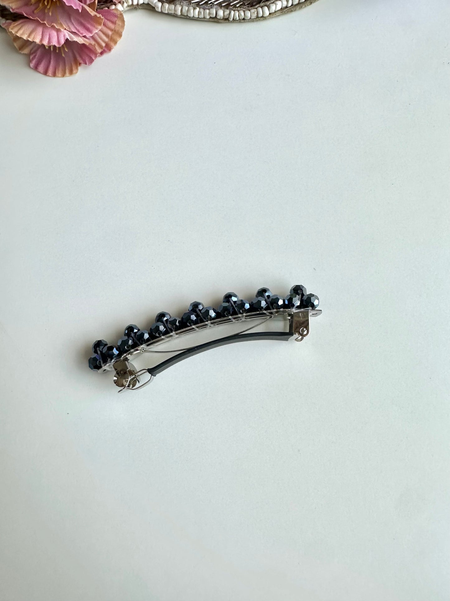 A022 - Cluster pearl Hair buckle ( per piece )