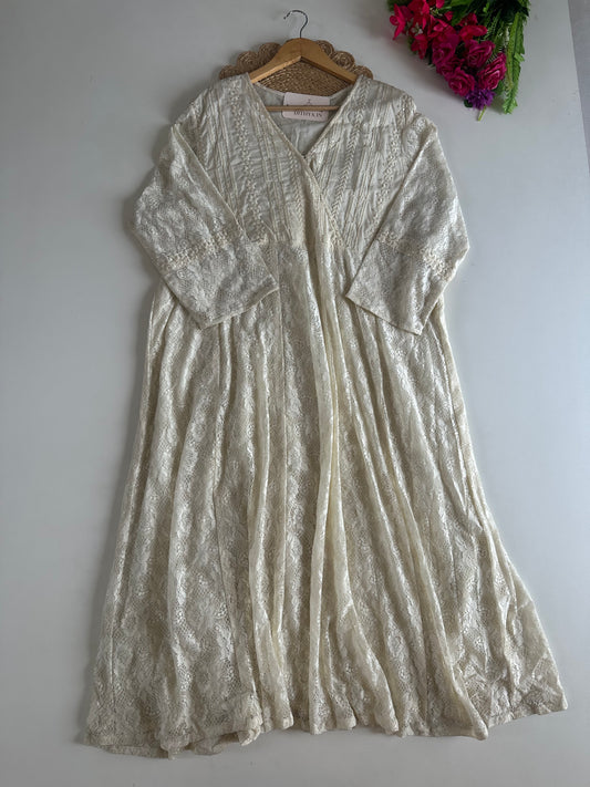 D610-Mul embroidered Anarkali