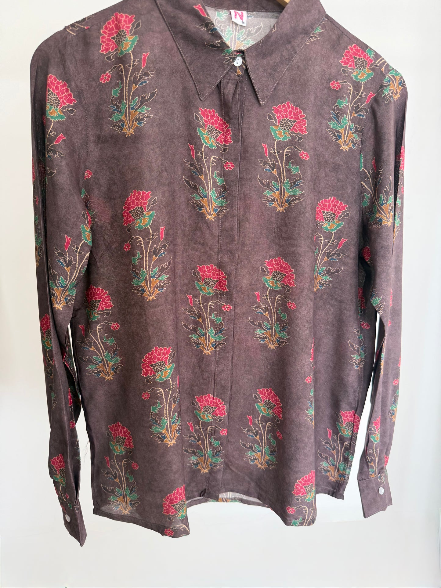 K680 - Muslin printed shirt