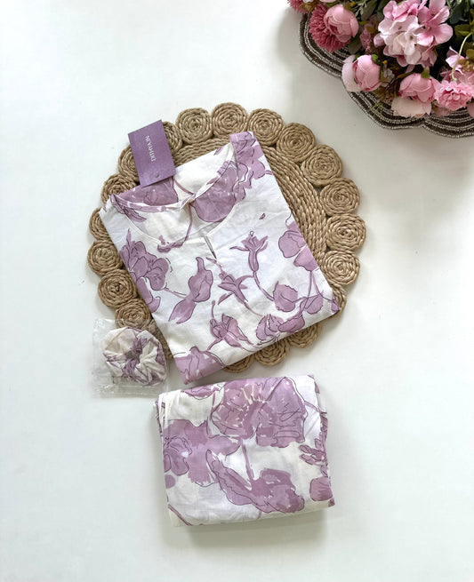 K044 - Cotton floral Coord sets in 3 styles