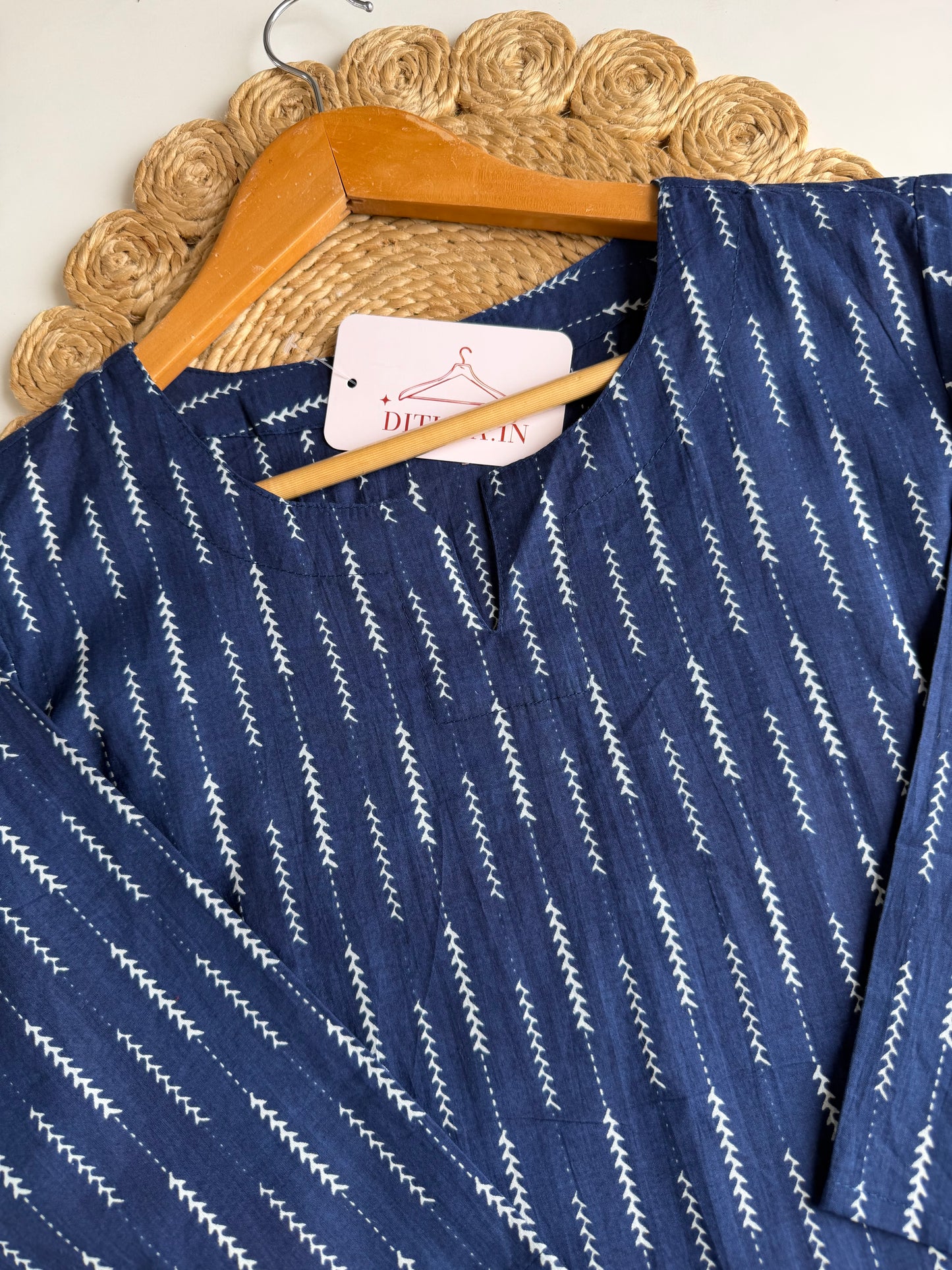 K707 - Mul cotton printed coord set