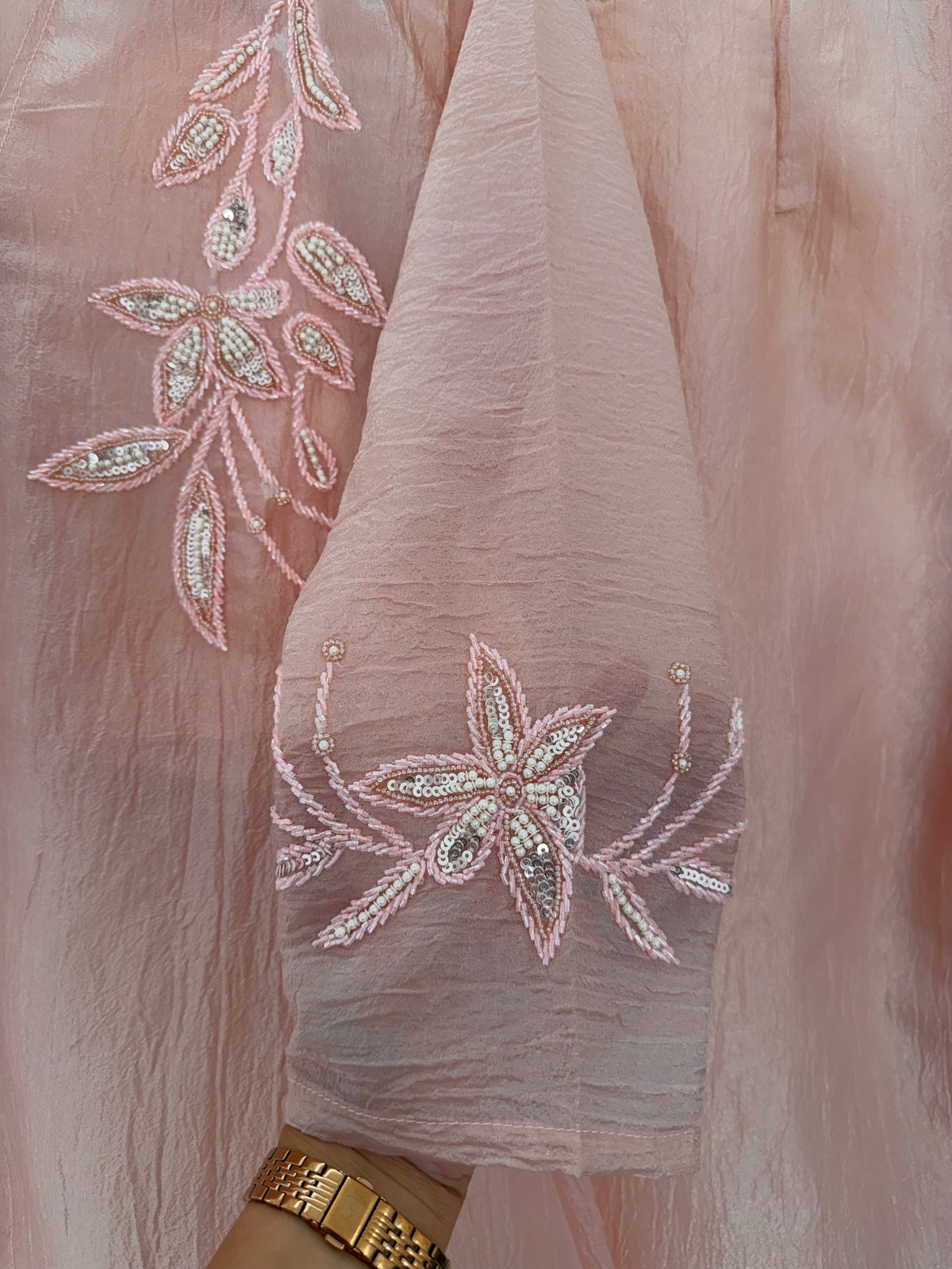 K679 - Salsa crush tissue handwork coord set