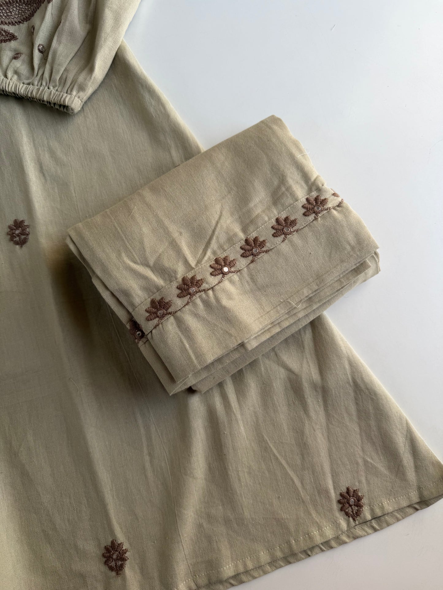 K710 - Cotton embroidered coord set