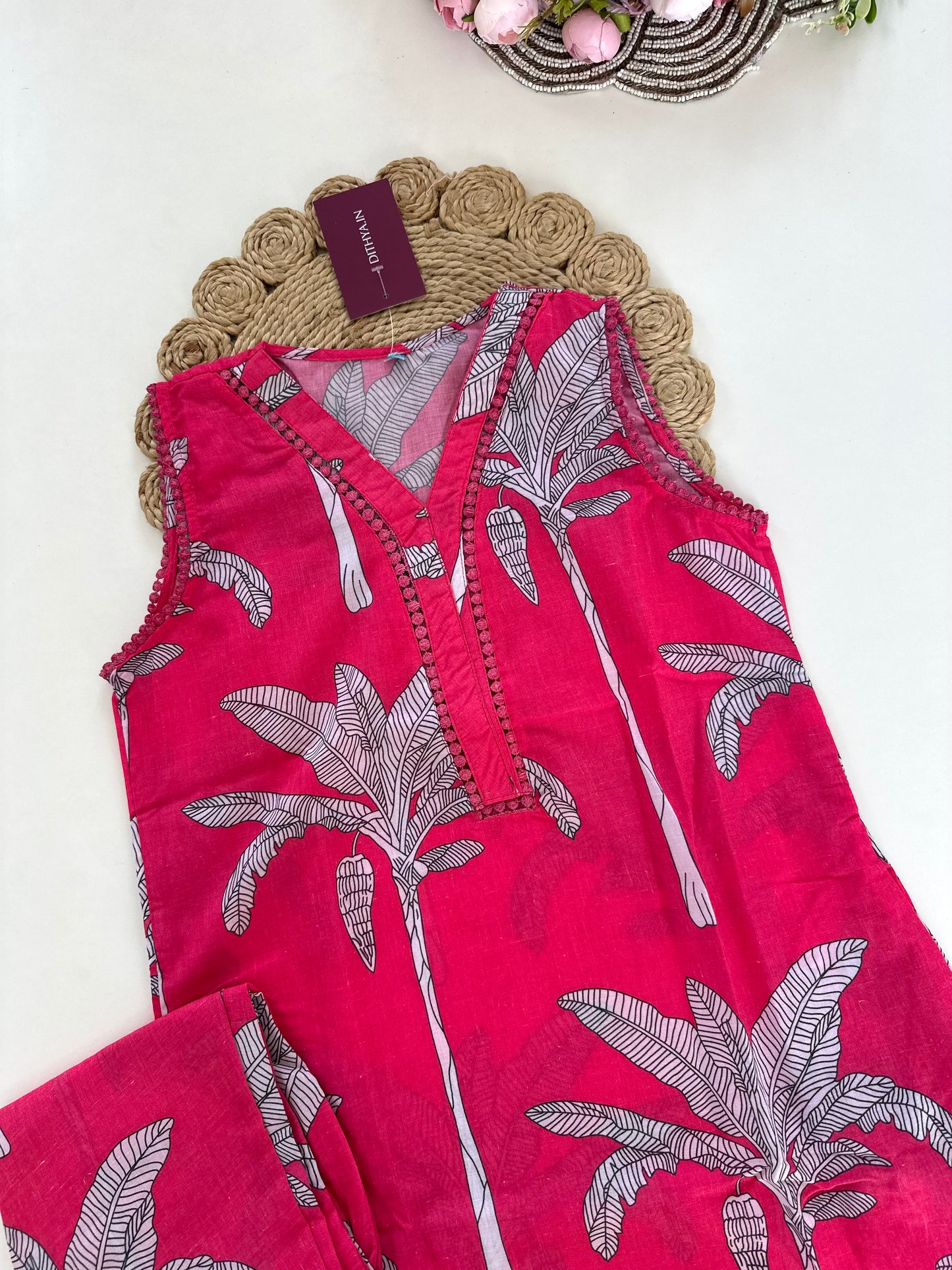 K262 - Cotton printed coord set