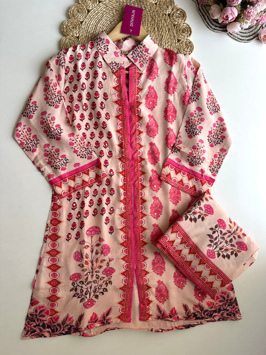 K338 - Muslin printed coord set