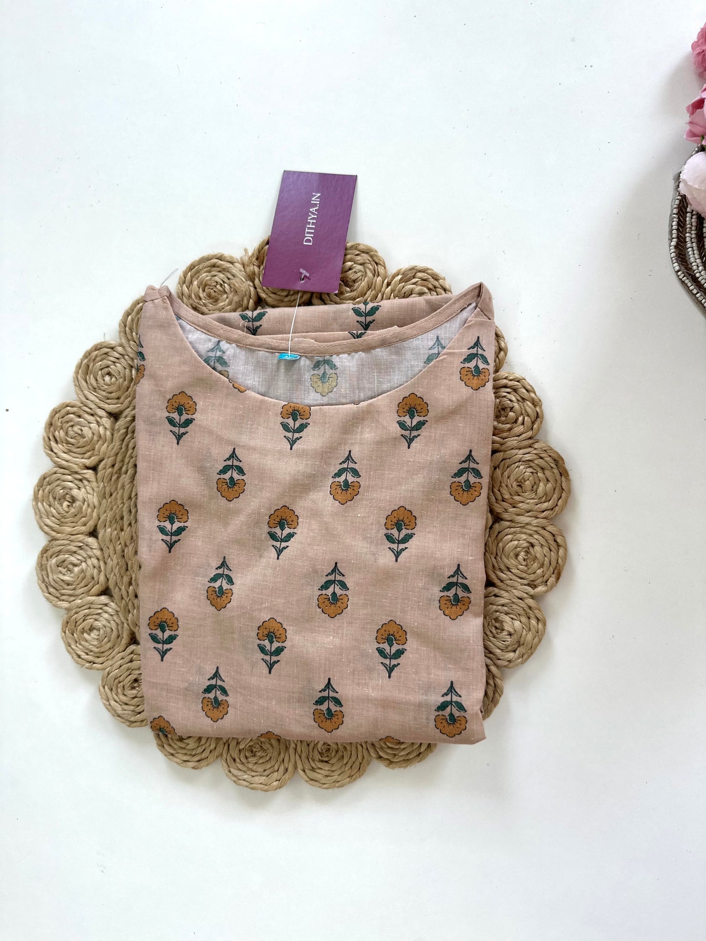 K049 - Cotton straight Kurti