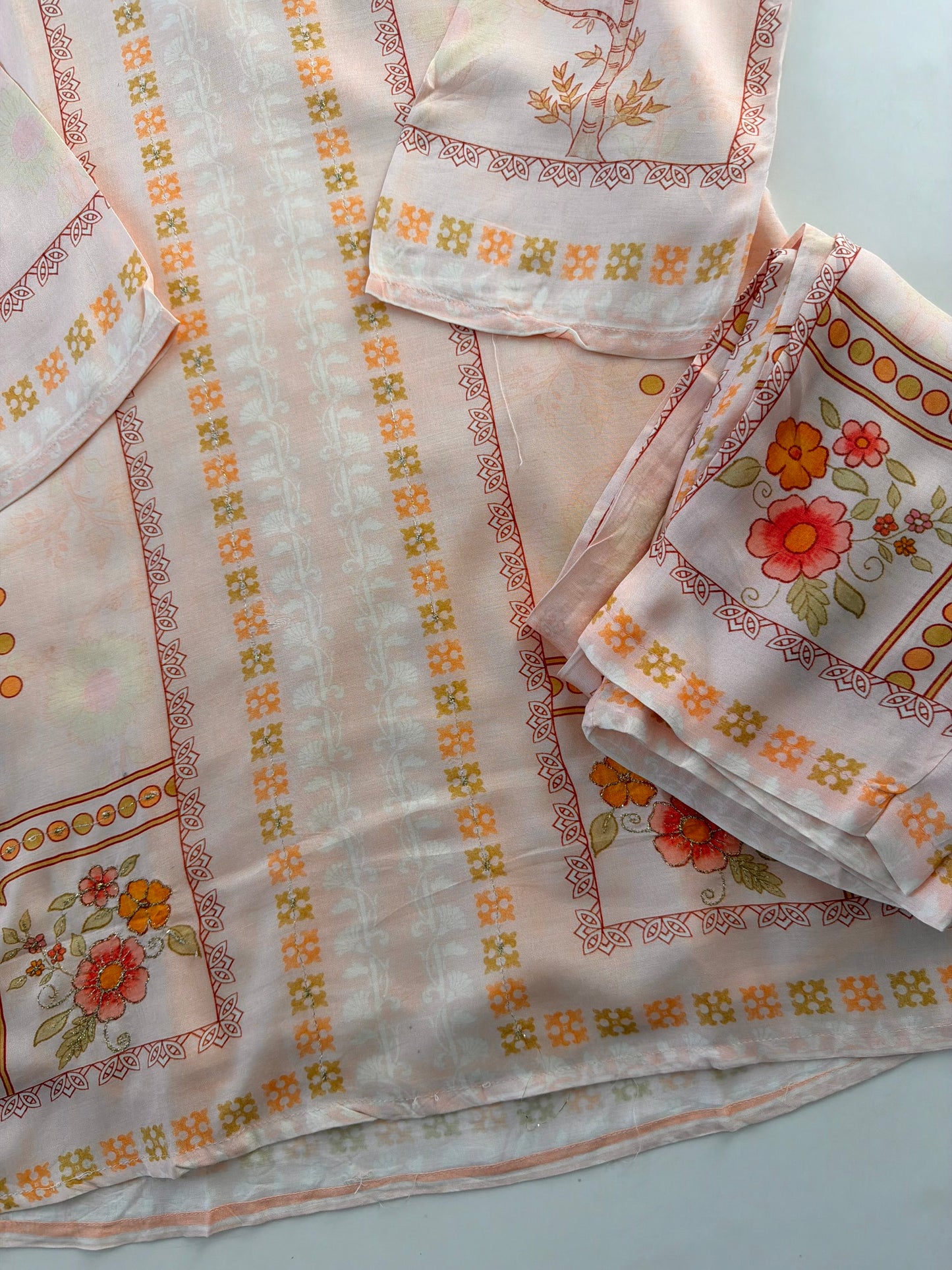 K507 - Muslin printed coord set