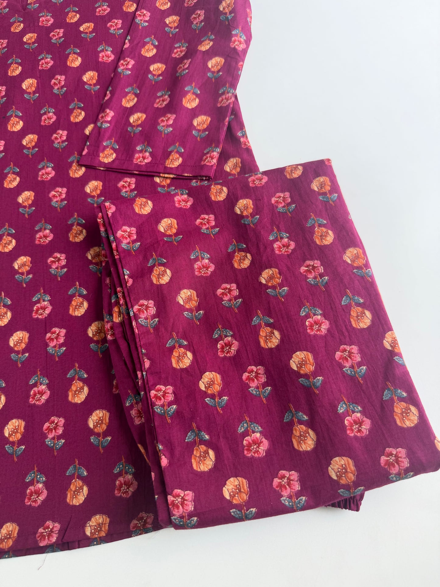 K300 - Mul cotton printed coord set