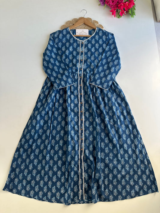 D745-Cotton Anarkali