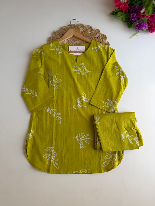 K071 - Printed cotton coord set