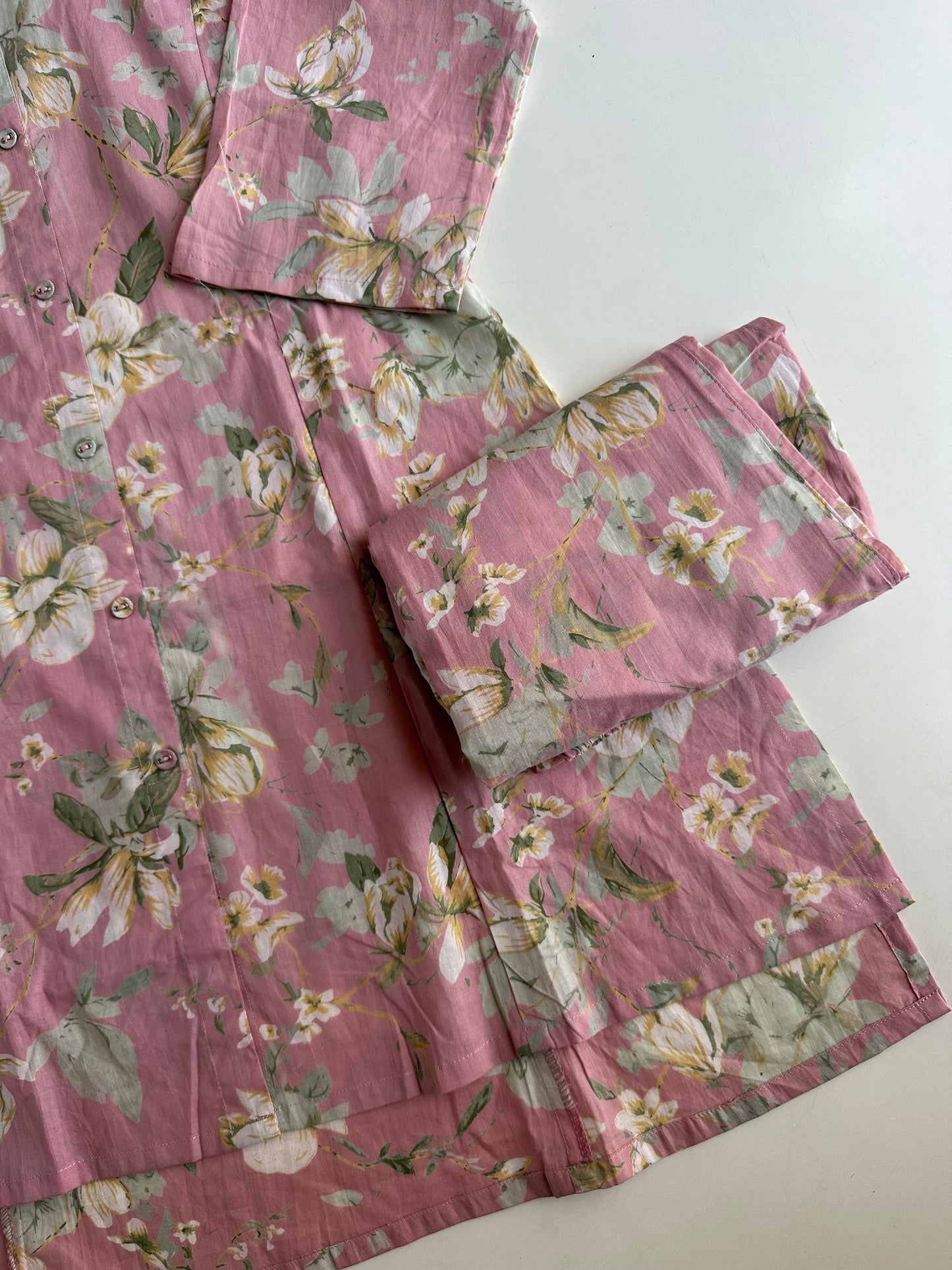K256 - Mul cotton embroidered coord set