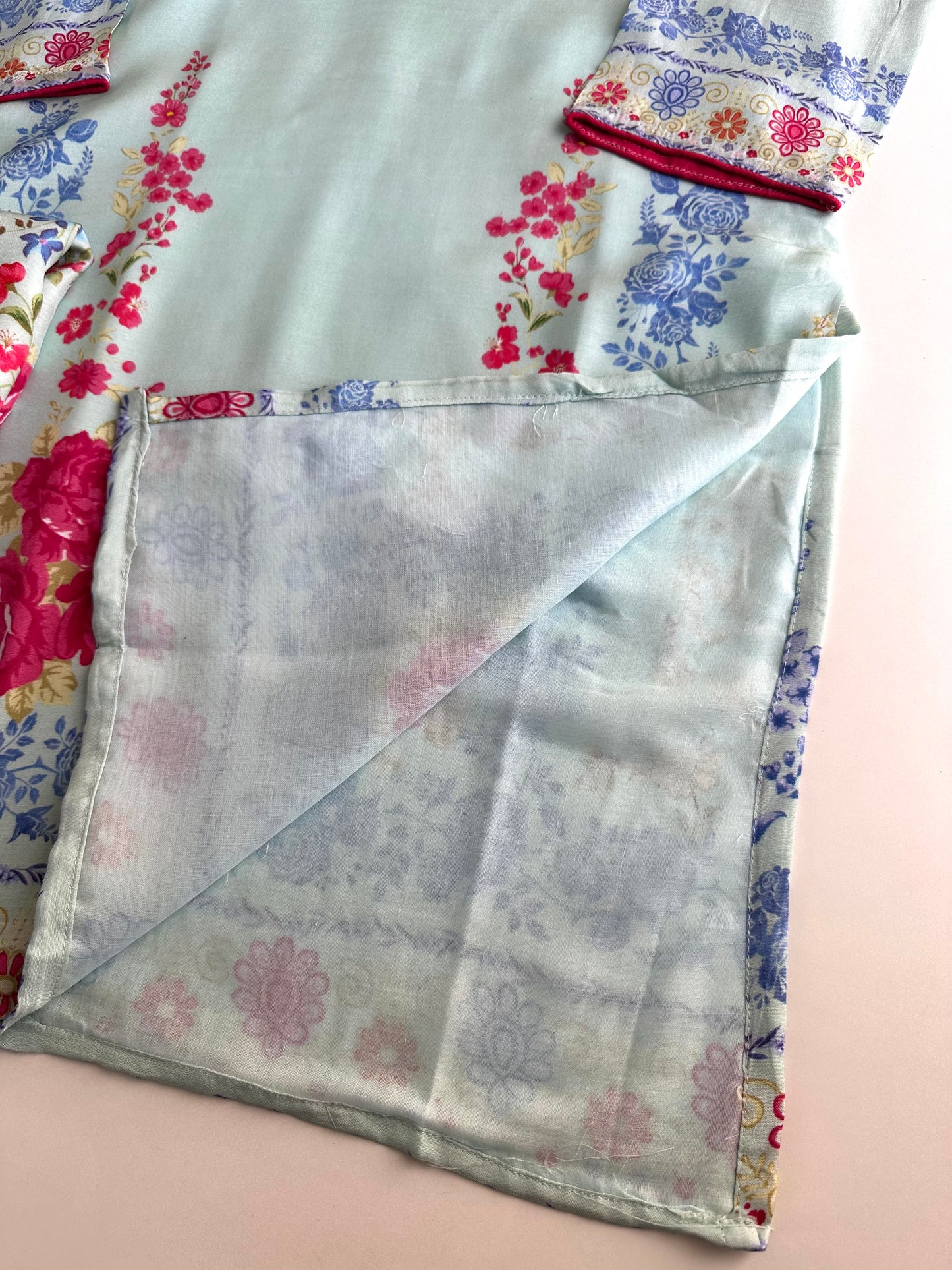 K219 - Muslin printed coord set