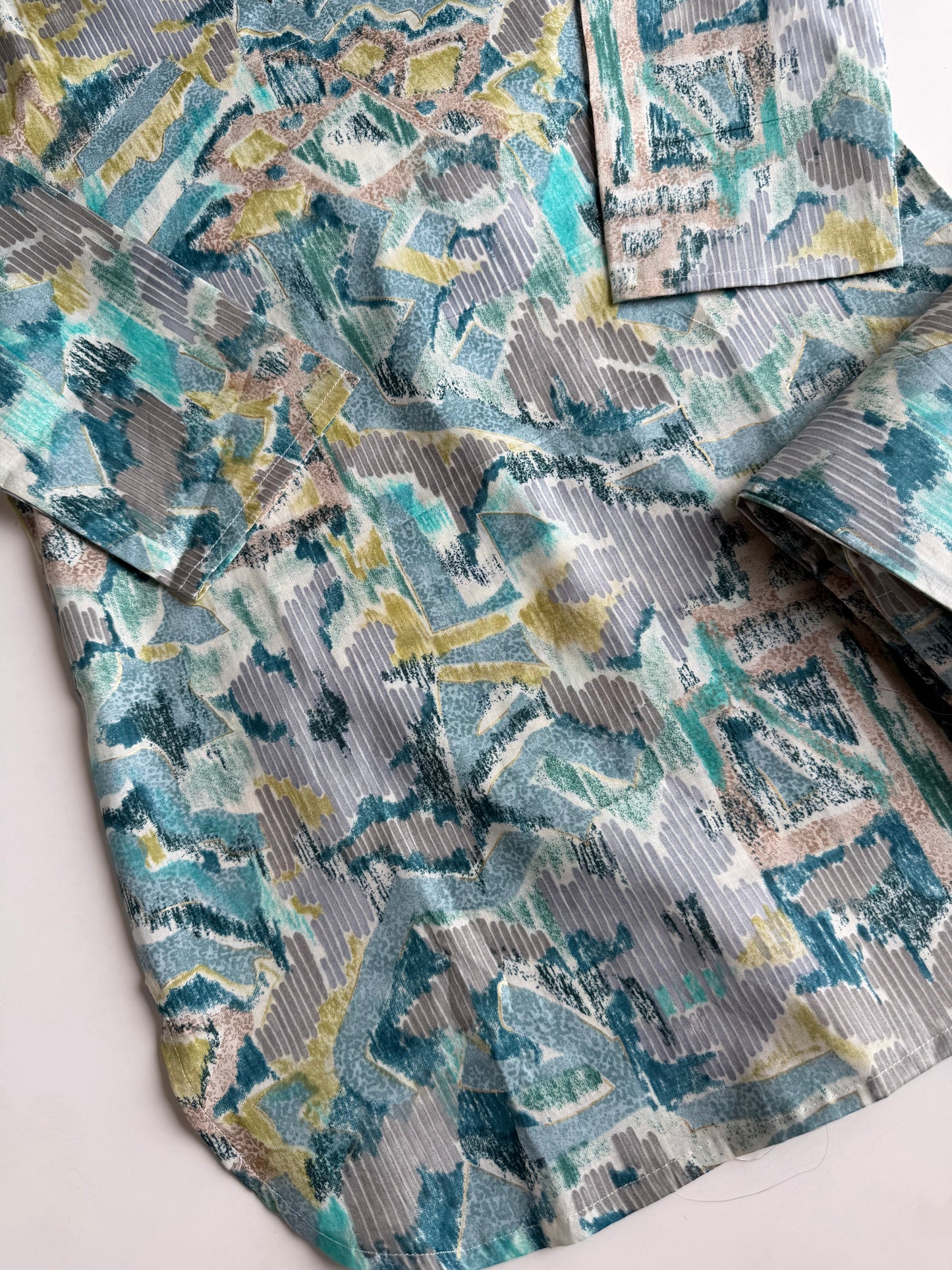 K622 - Mul cotton printed coord set