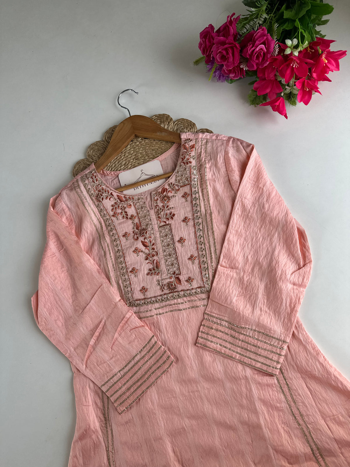 D683-Cotton Aline Kurti