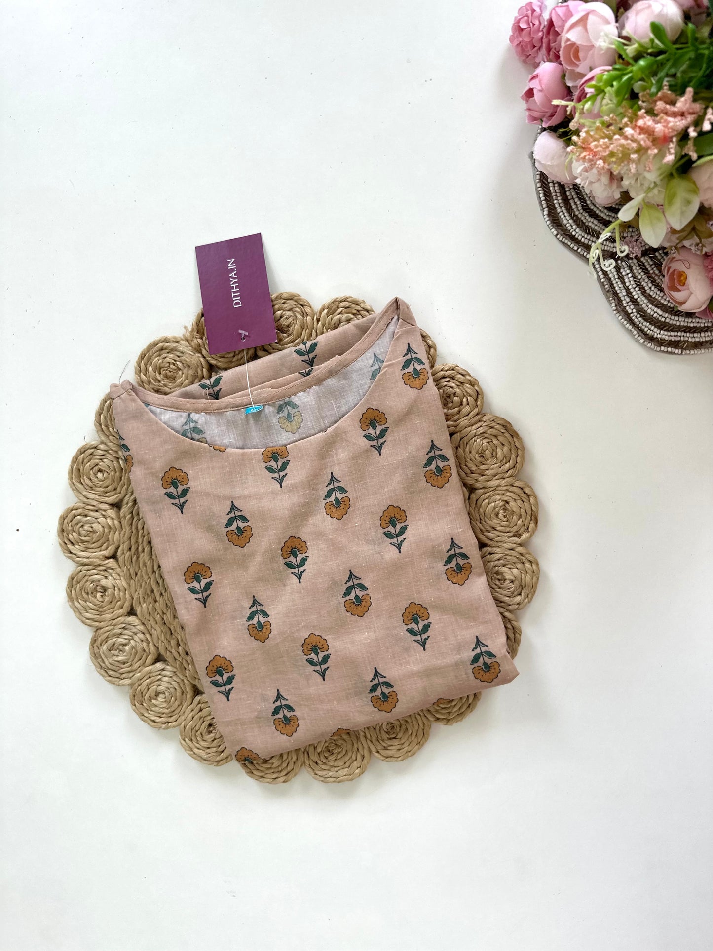 K049 - Cotton straight Kurti