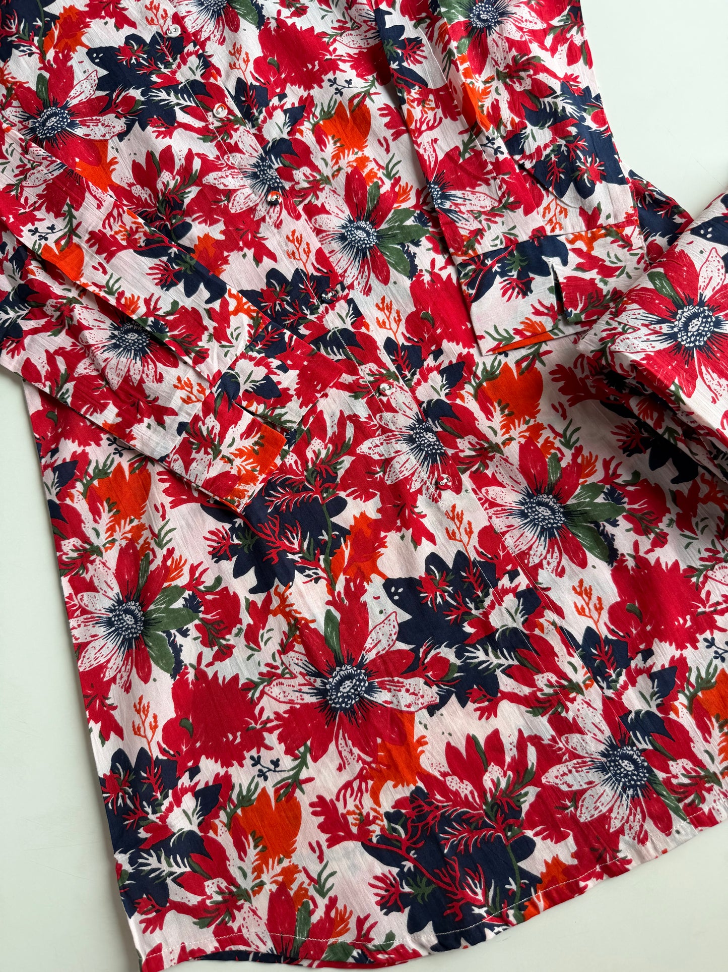 K647 - Mul cotton printed coord set