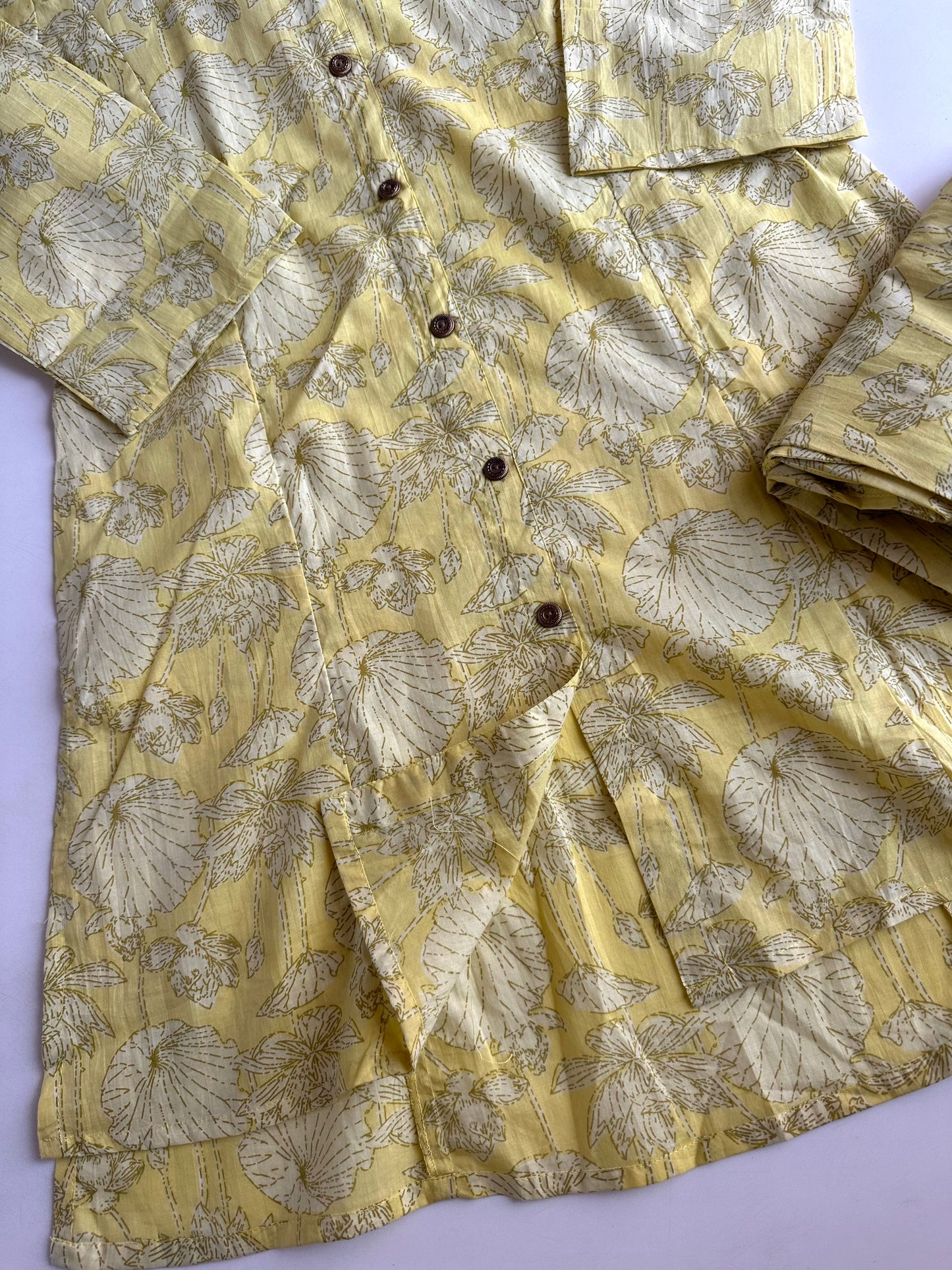 K441 - Mul cotton printed coord set