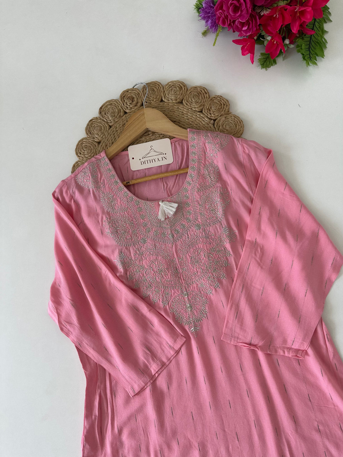 D671-Cotton straight Kurti