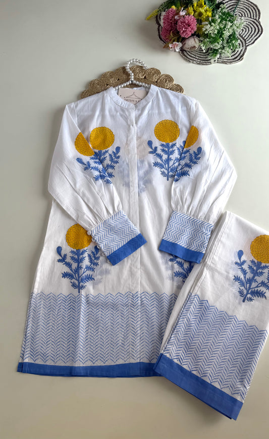 K331 - Mul cotton printed coord set