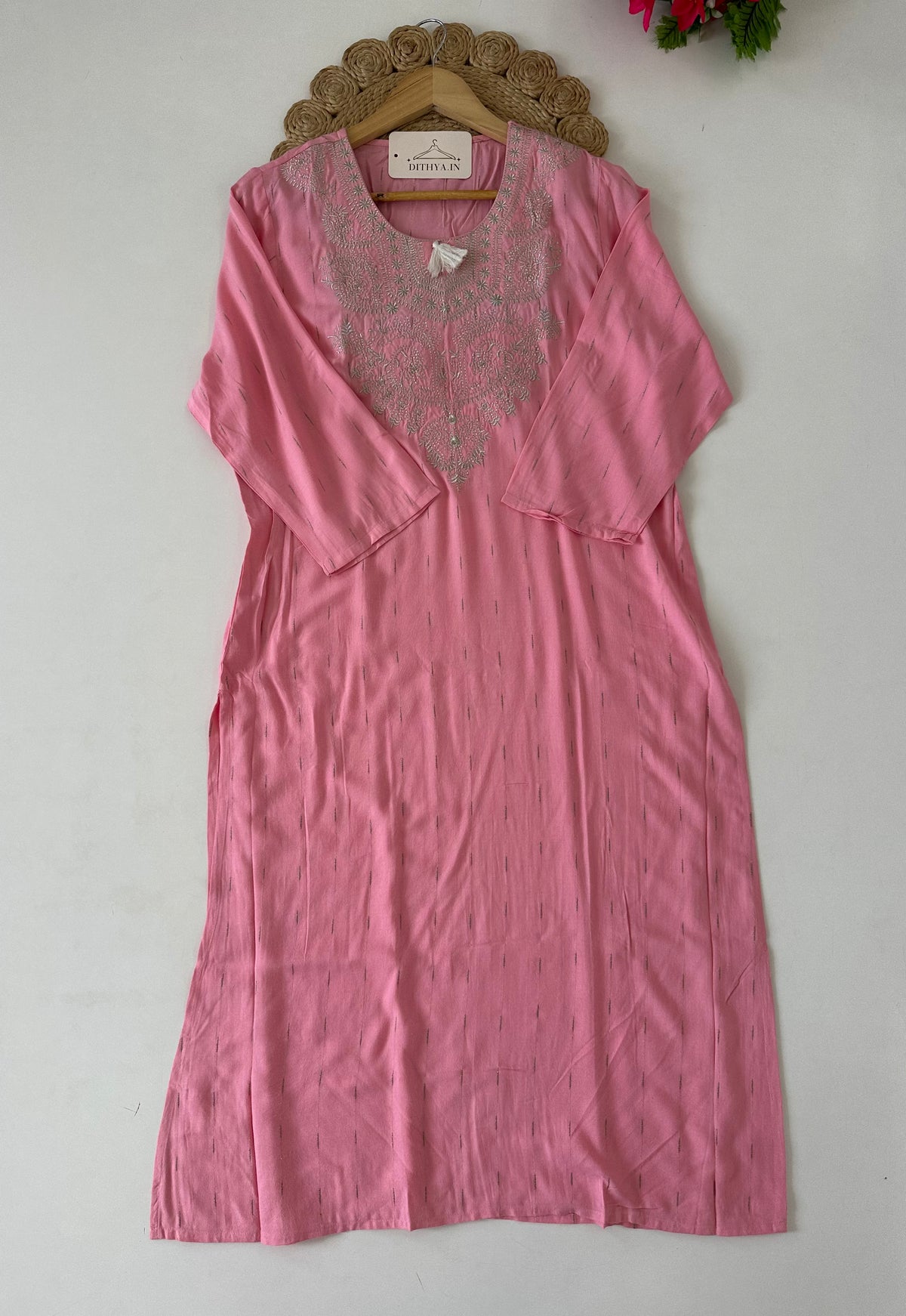 D671-Cotton straight Kurti