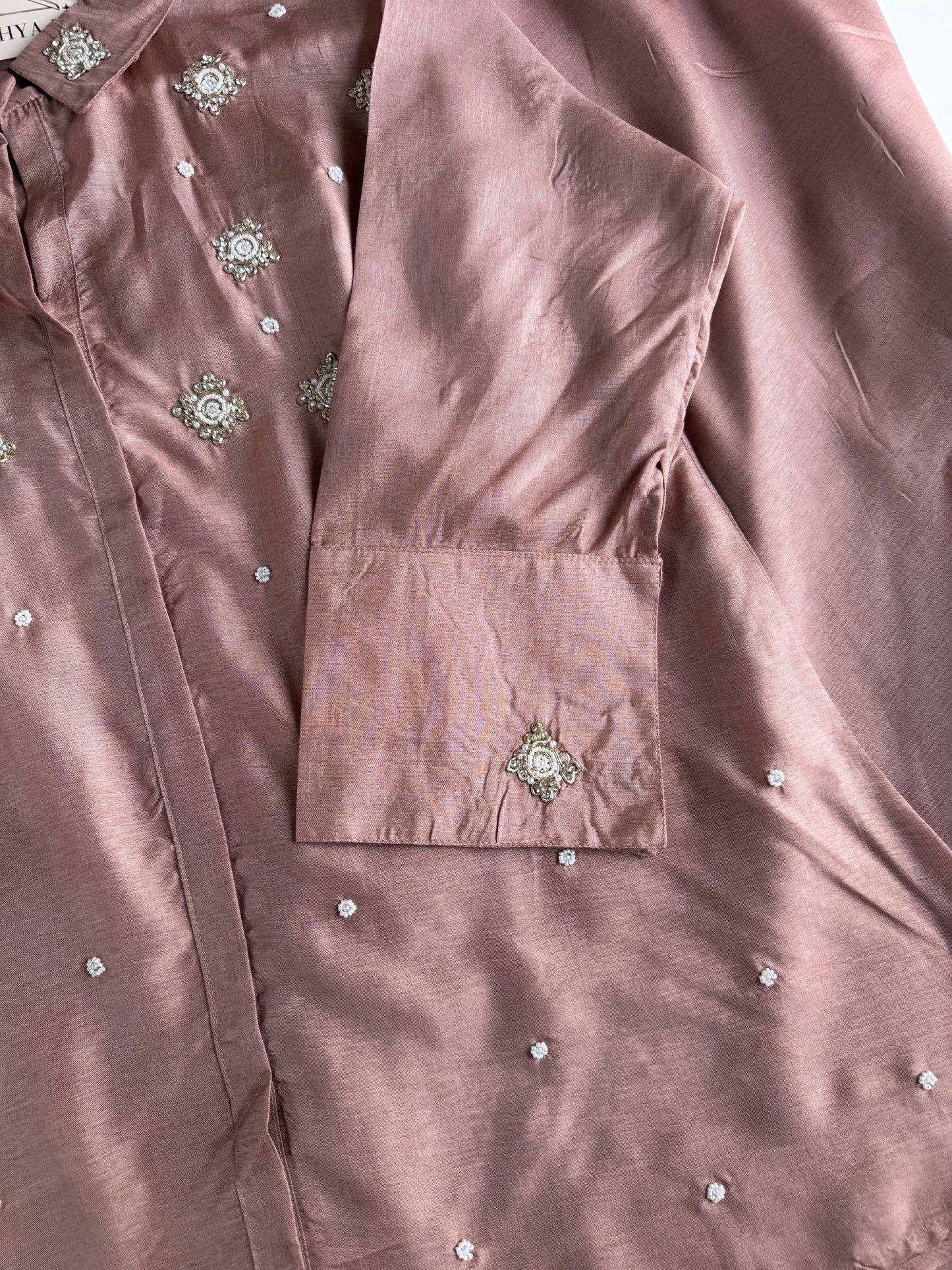 K612 - Russian silk handwork coord set