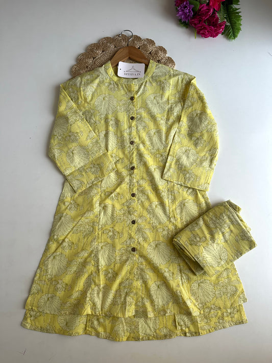 K441 - Mul cotton printed coord set