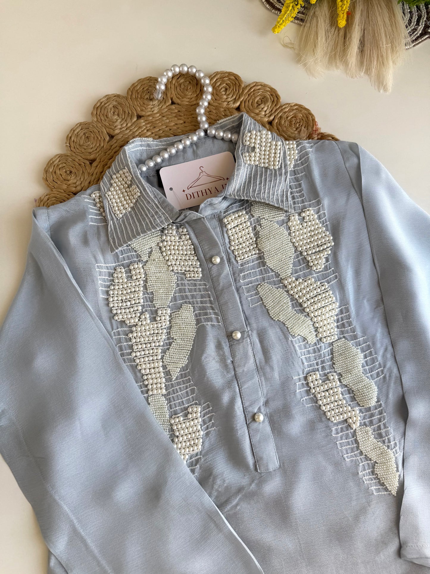 K581 - Chinnon pearl work coord set