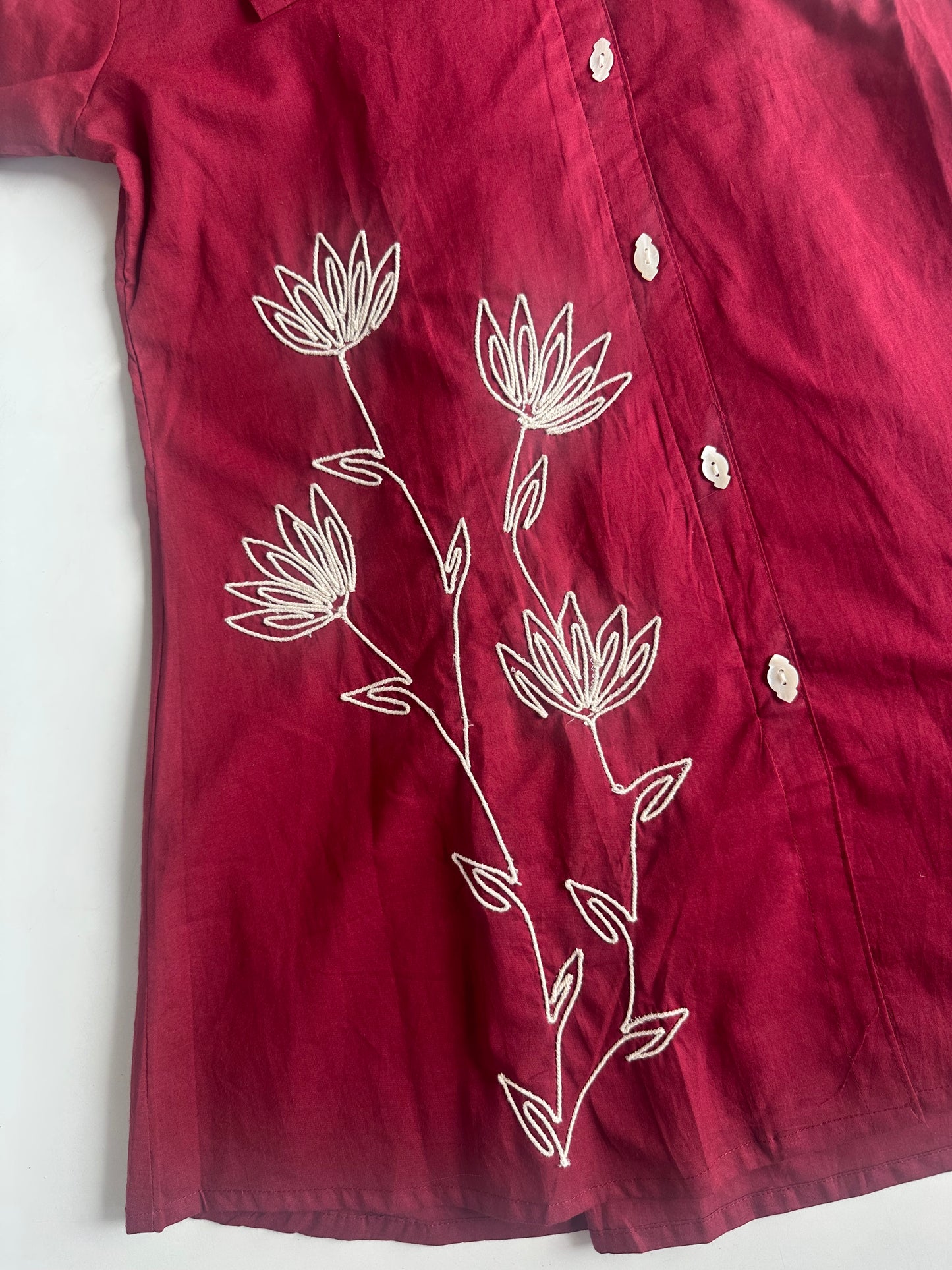 K721 - Mul cotton embroidered coord set