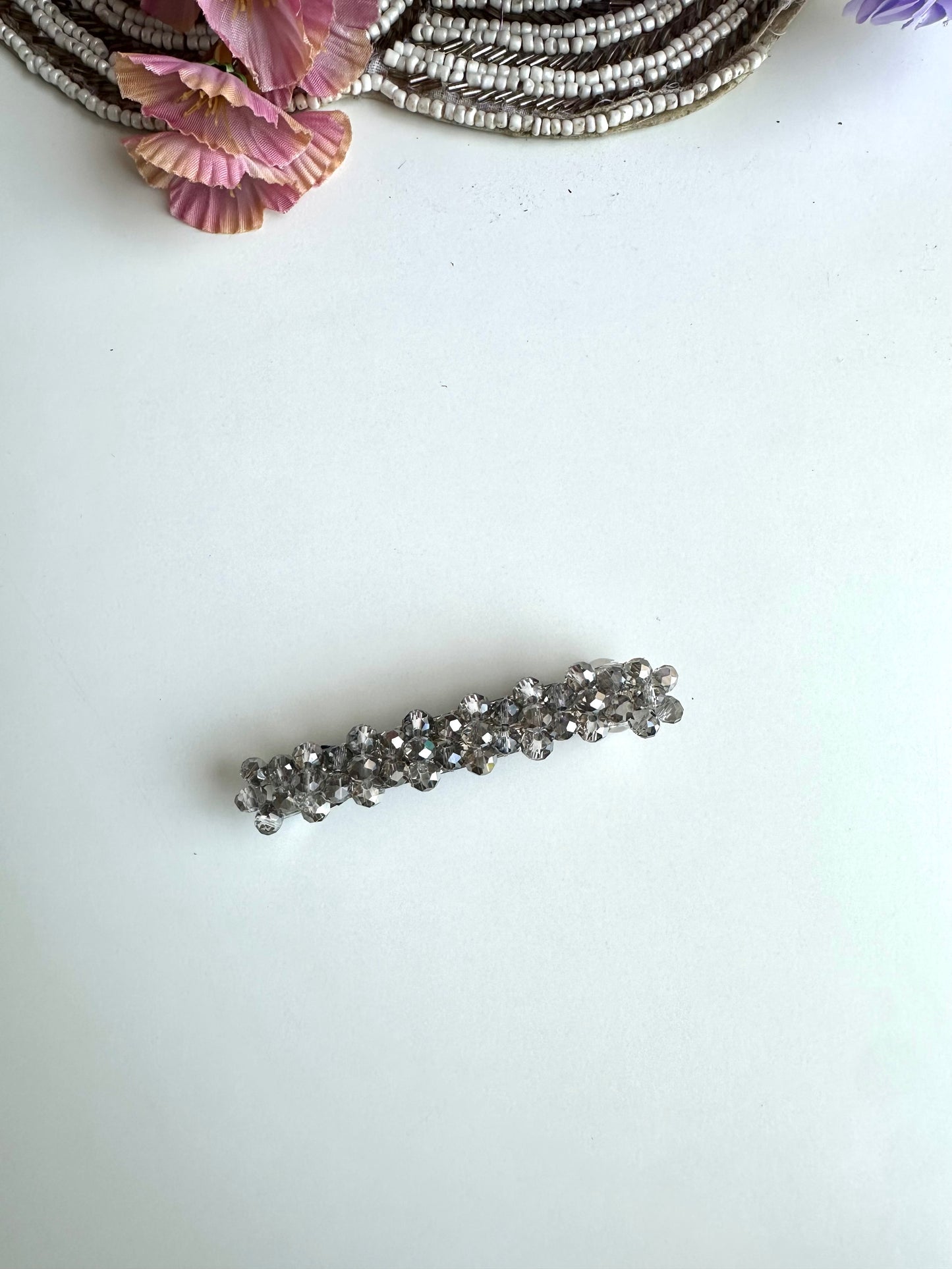 A022 - Cluster pearl Hair buckle ( per piece )