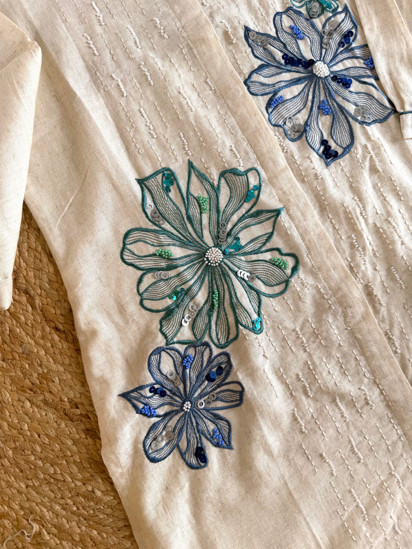 K508 - Mul cotton handwork coord set