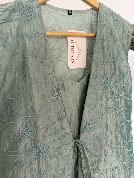 K541 - Tissue silk self weaving coord set