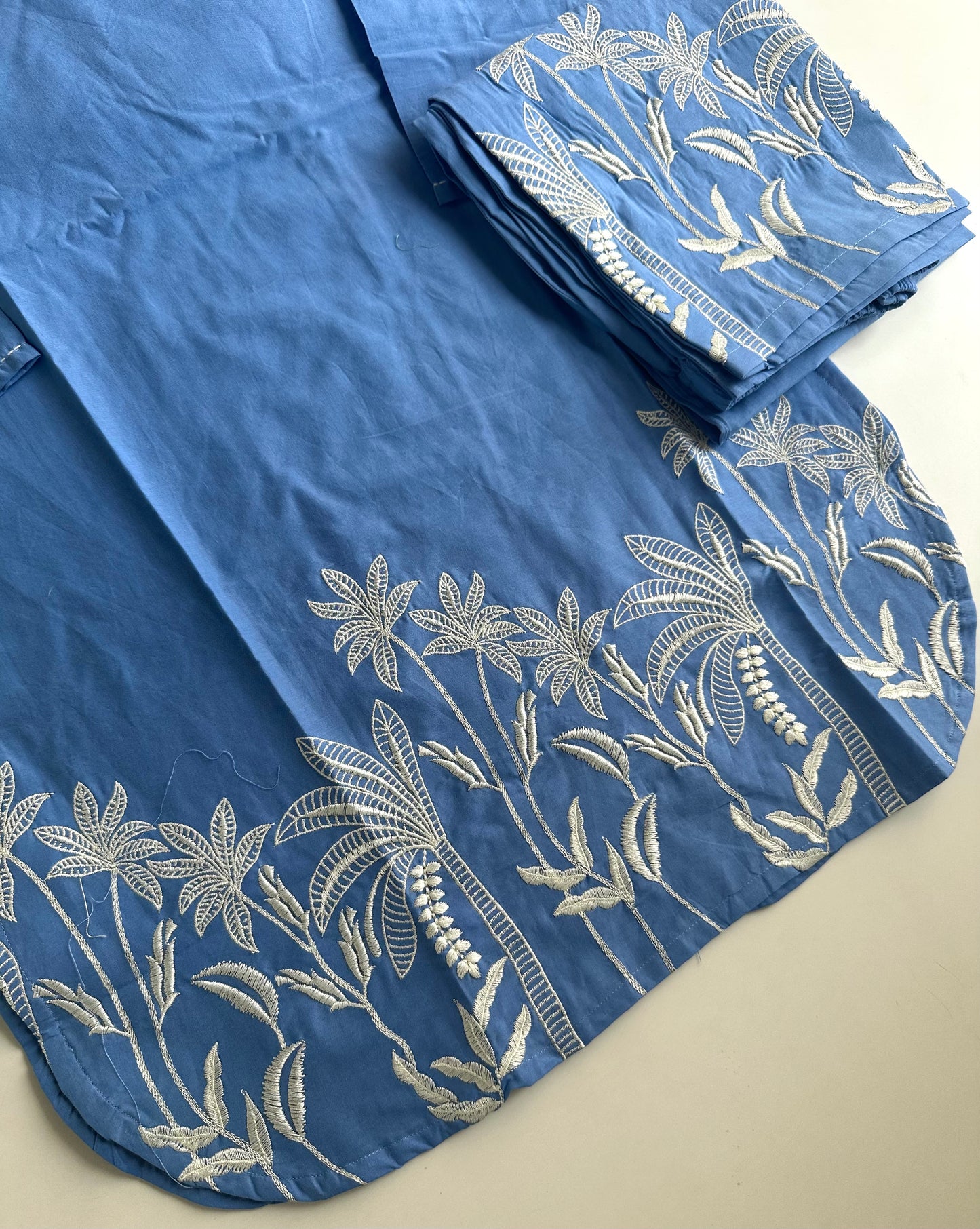 K302 - Cotton embroidered coord set