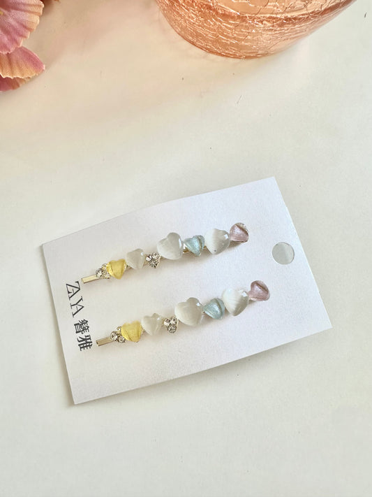 A001 - Fancy hair slides