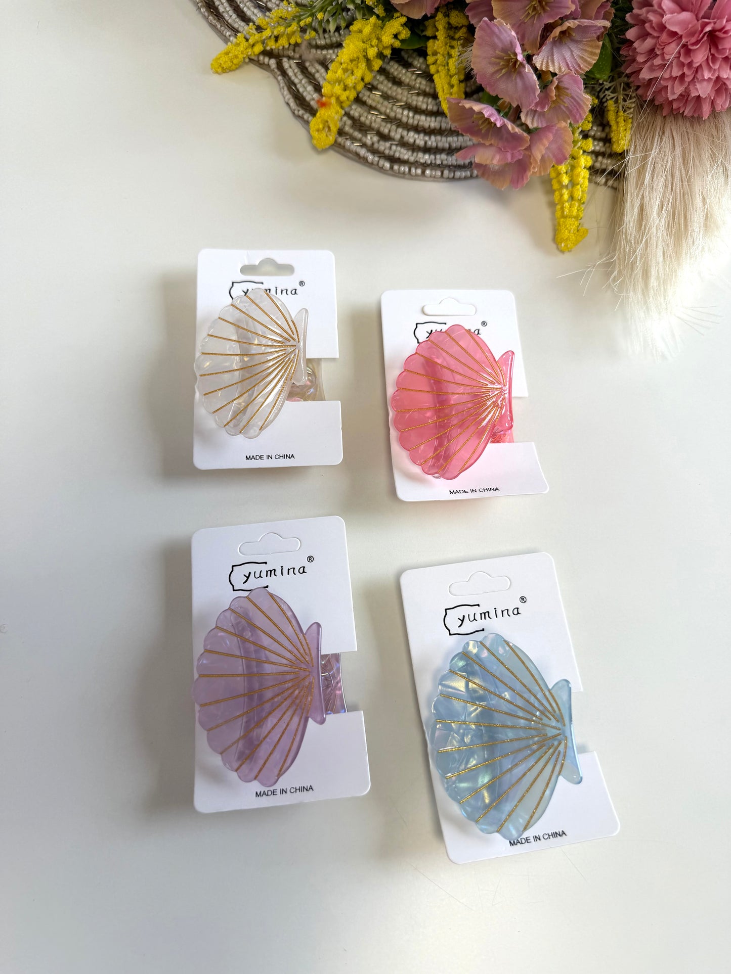 A053 - Set of 4 hair clip