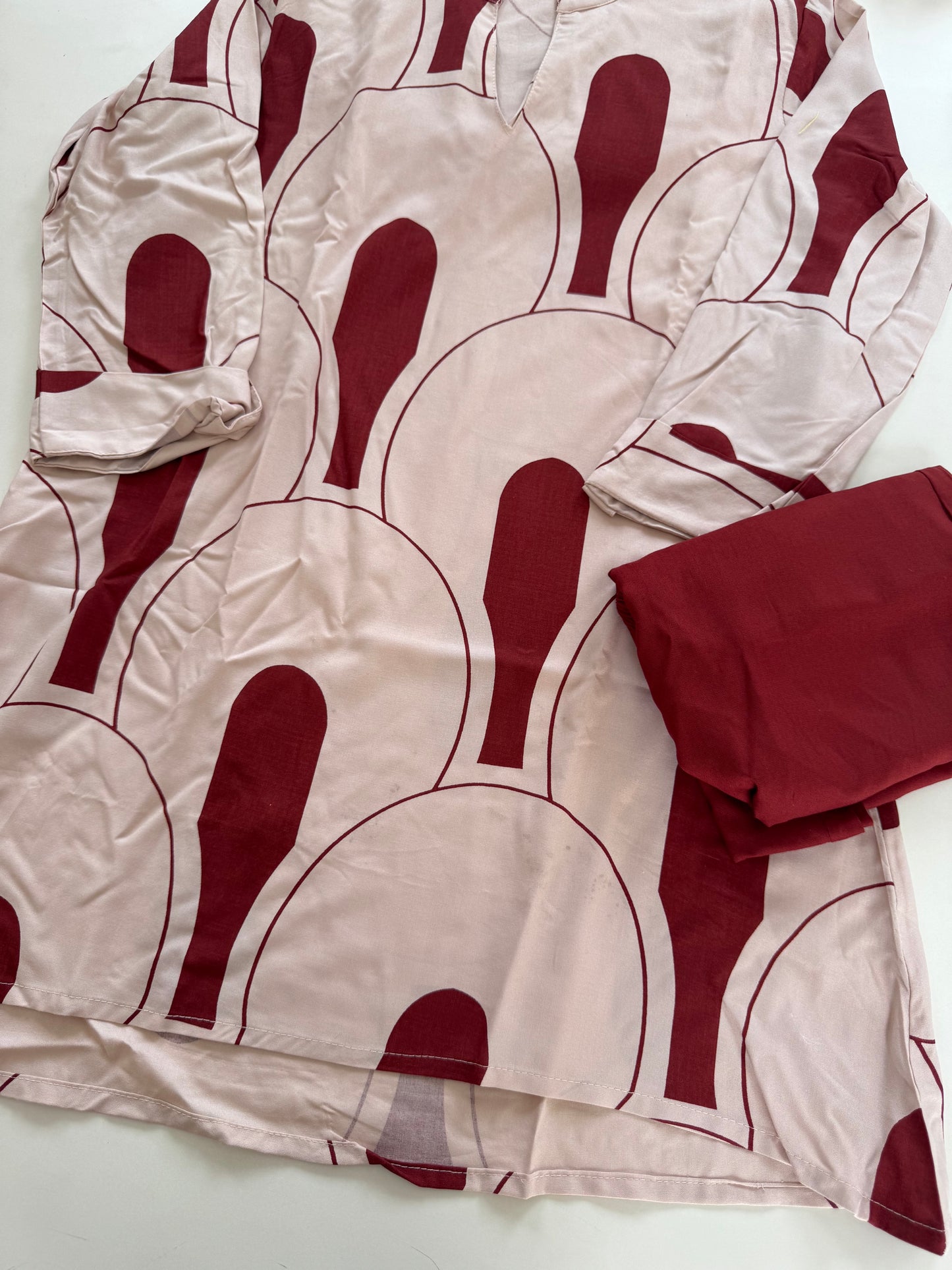 K015 - Muslin cotton coord set