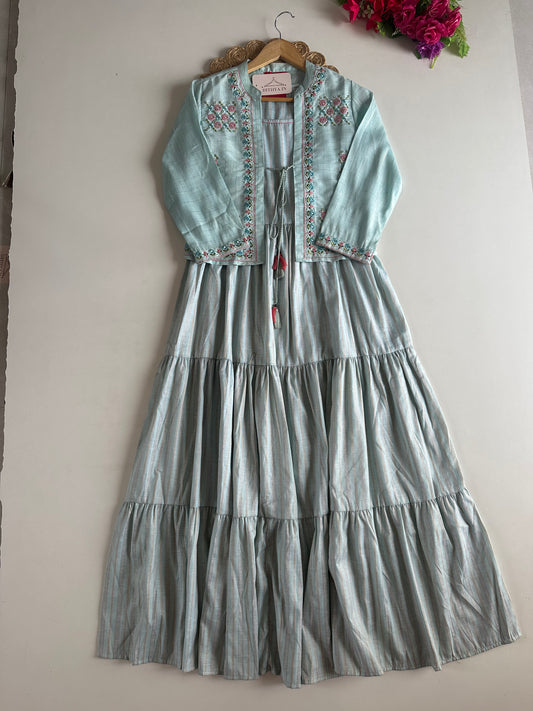 D505- Mul cotton gown