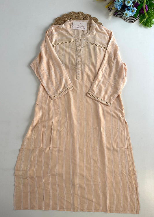 D546-Cotton Aline Kurti