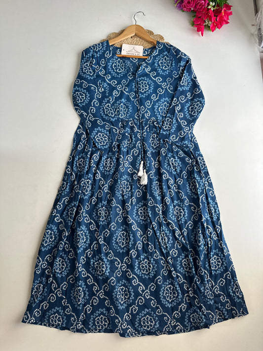 D612-Mul cotton Anarkali