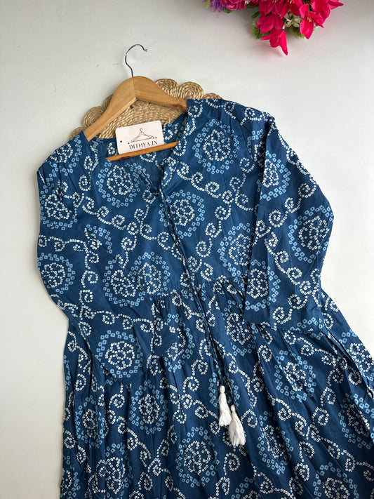 D612-Mul cotton Anarkali