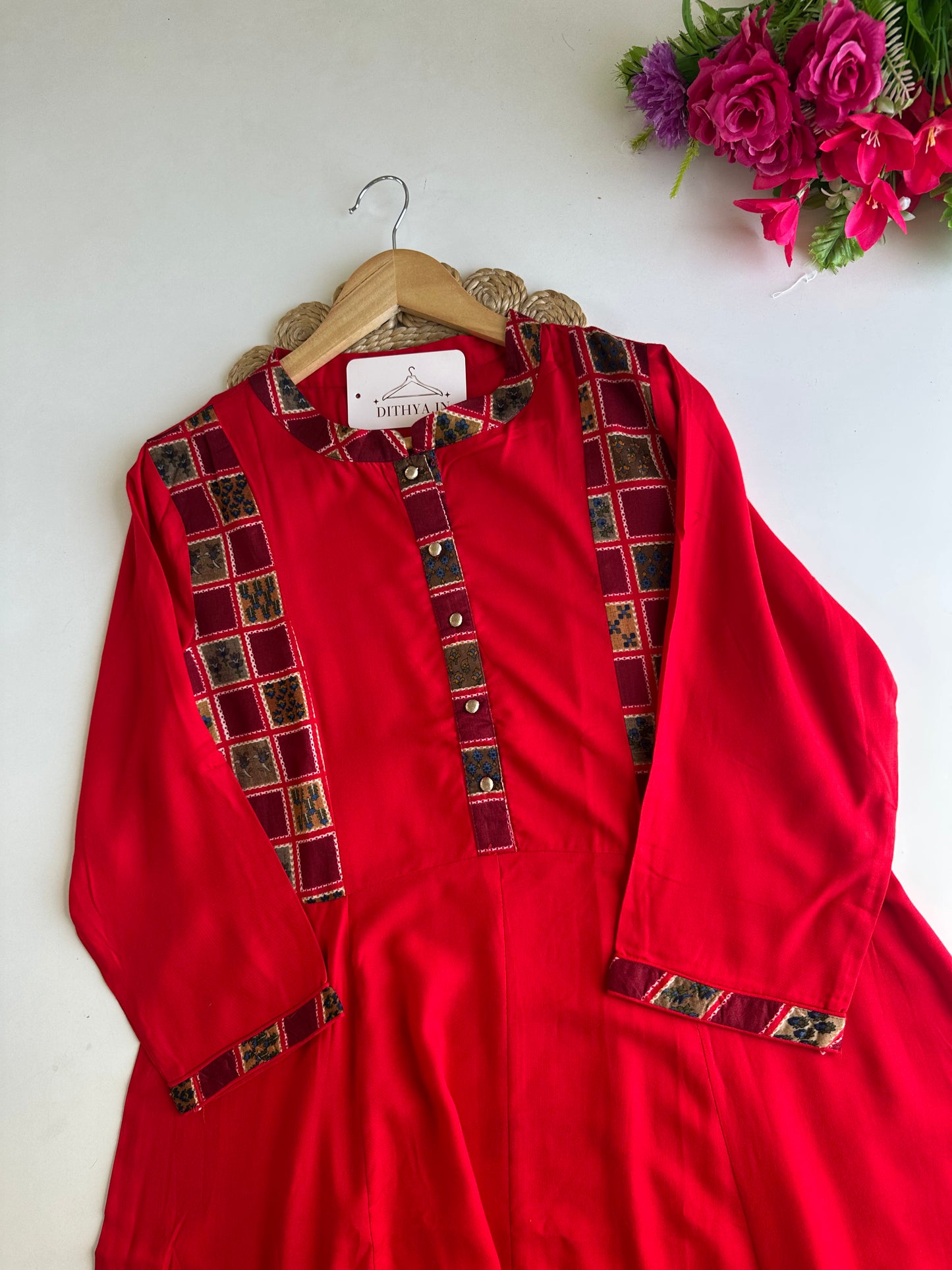 D625-Muslin Anarkali