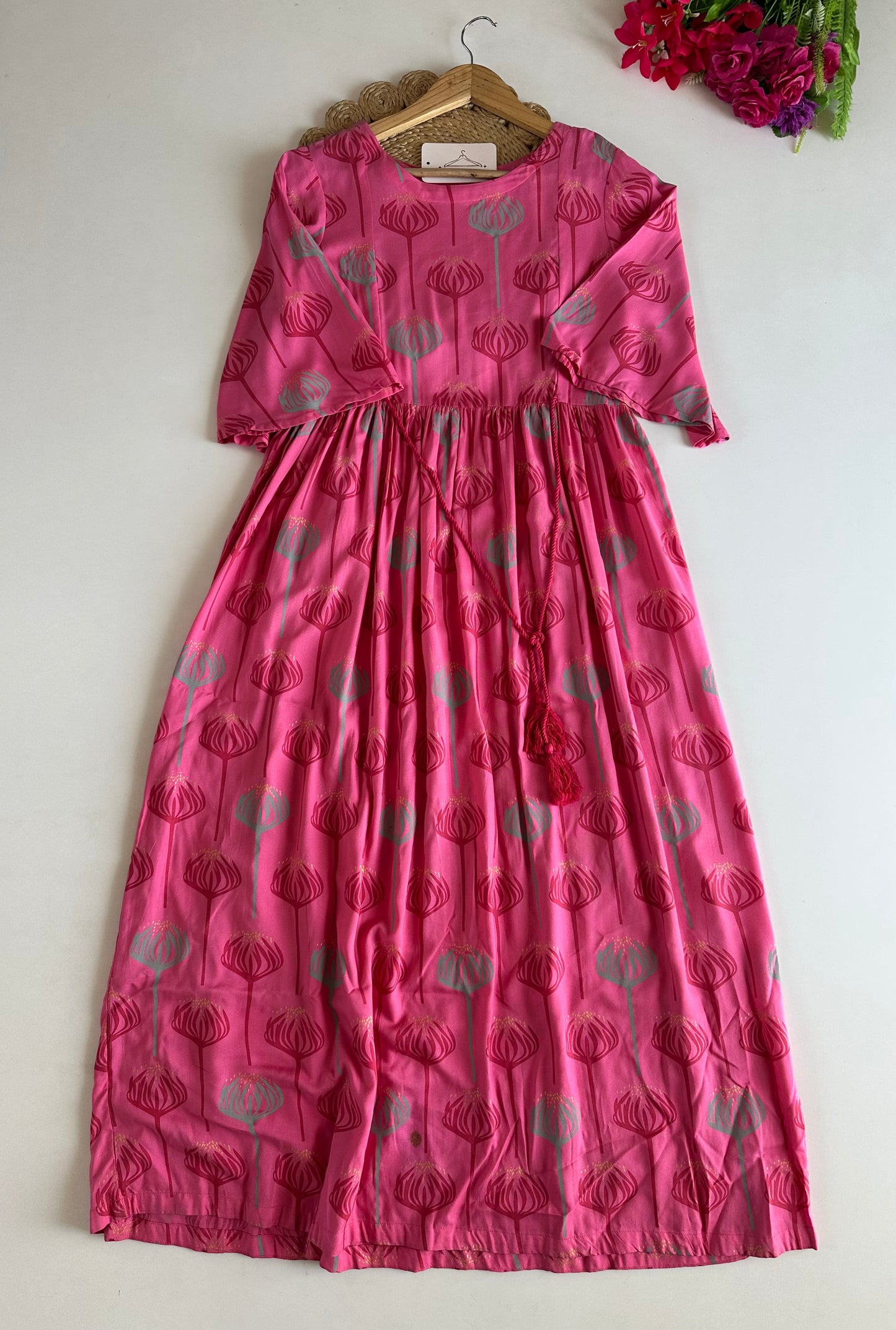D741-Cotton Anarkali