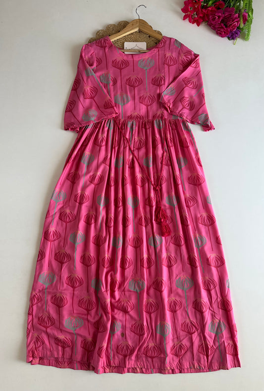 D741-Cotton Anarkali