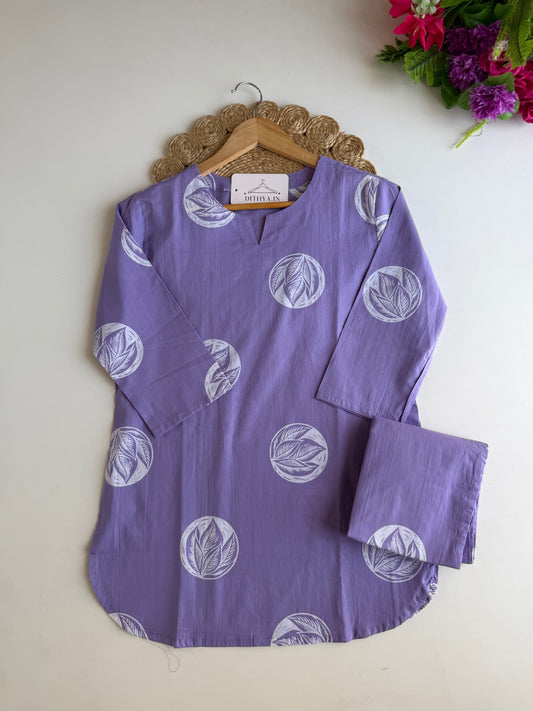 K081 - Printed cotton coord set
